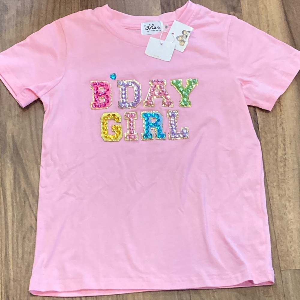💕3 for $15💕
Lola Pink Birthday Girl Short Sleeve Tee